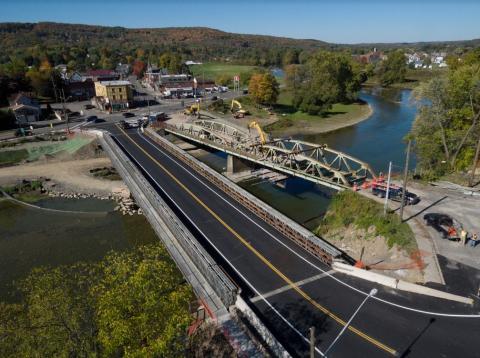 Whitney Point Bridge over Tioughnioga River